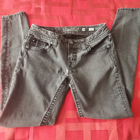 Miss Me Denim - Miss Me Black Skinny Jeans